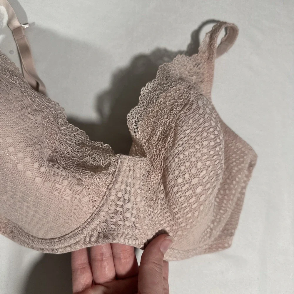 NWD $68 Natori [ 34DDD‎ ] Beyond Convertible Contour Underwire Bra Nude U1652